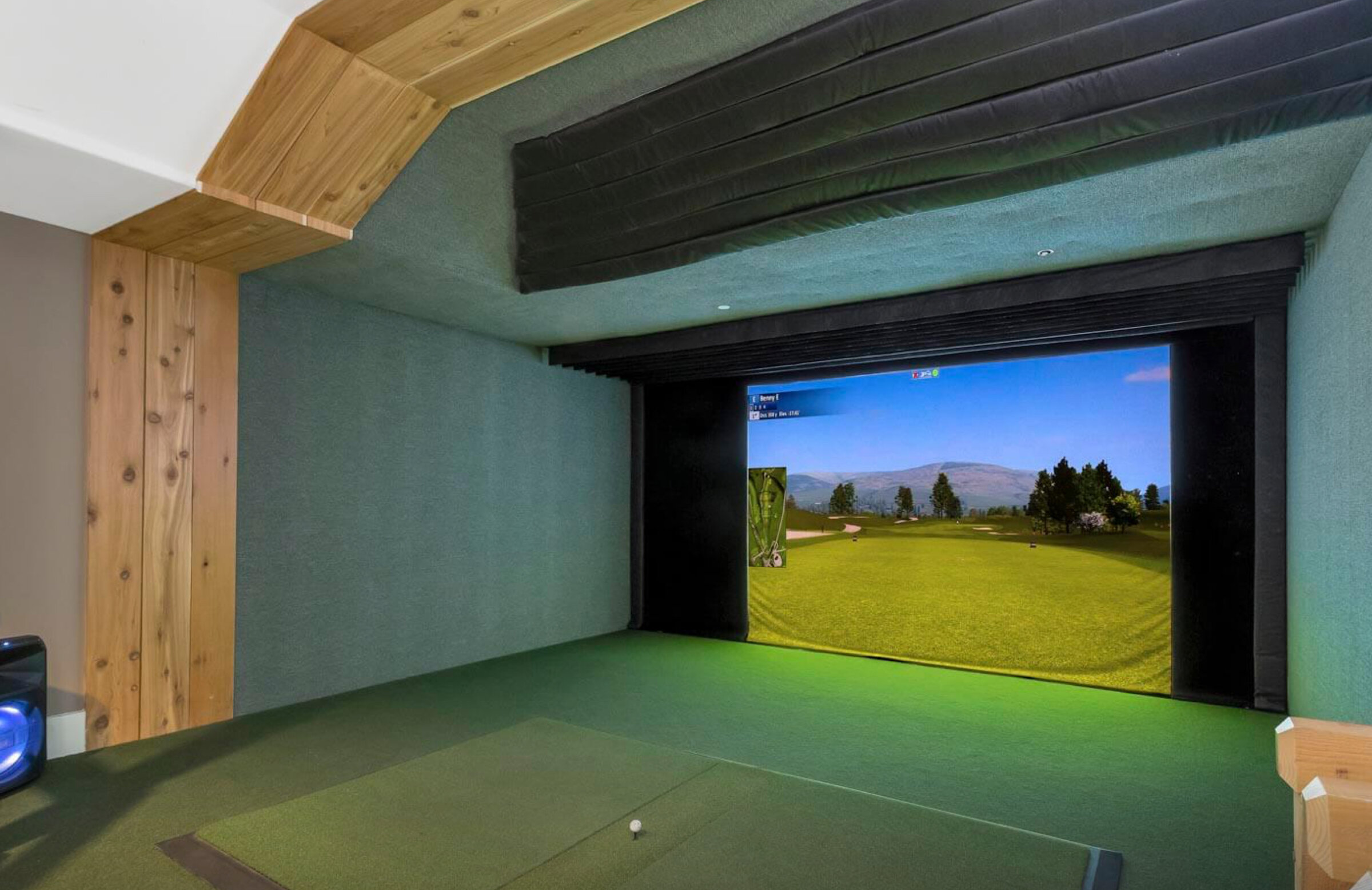 indoor golf simulator in tucson student cottages